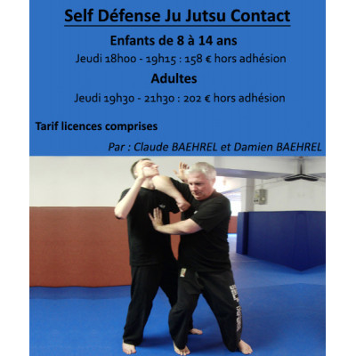 Self défense Ju Jutsu Contact